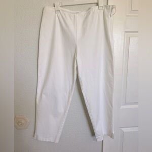 Eileen Fisher White Pants